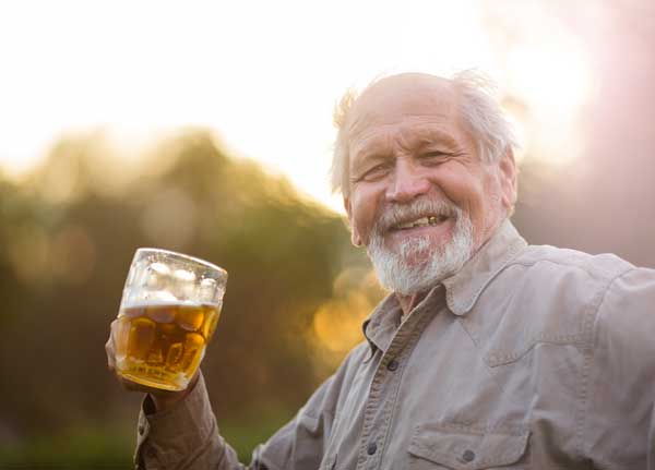 Man gives up Beer