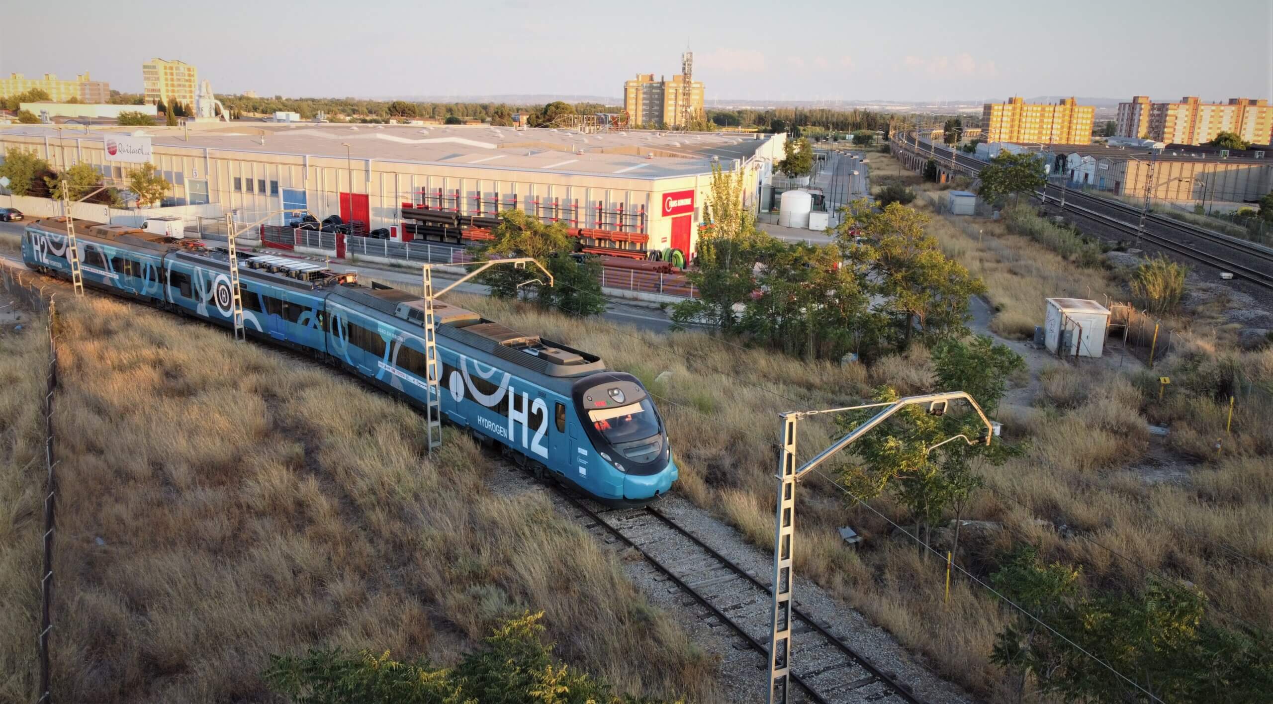 Hydrogen powered trains