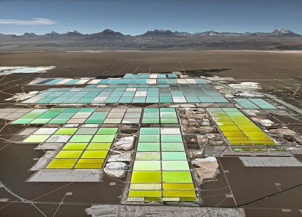 Lithium salt mining