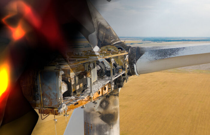 Turbine fire