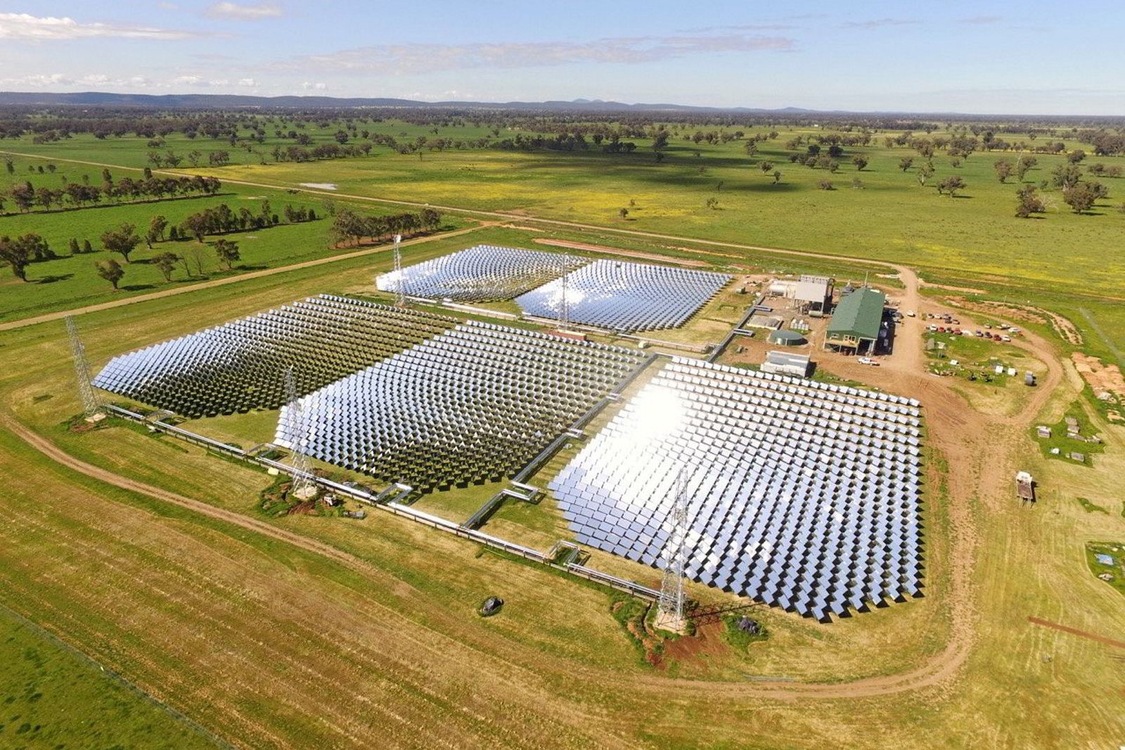 Vast's Jemalong pilot CSP plant in New South Wales. Photo: Vast